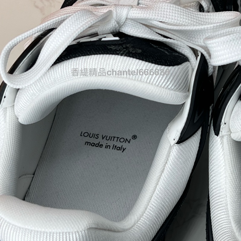 💗香緹國際精品💗 LV Trainer 黑白牛仔球鞋#王鶴棣同款 #上架即秒殺款 #全配-8