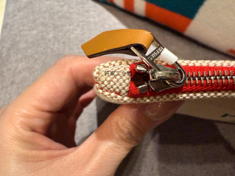 Hermes 帆布收納袋-12