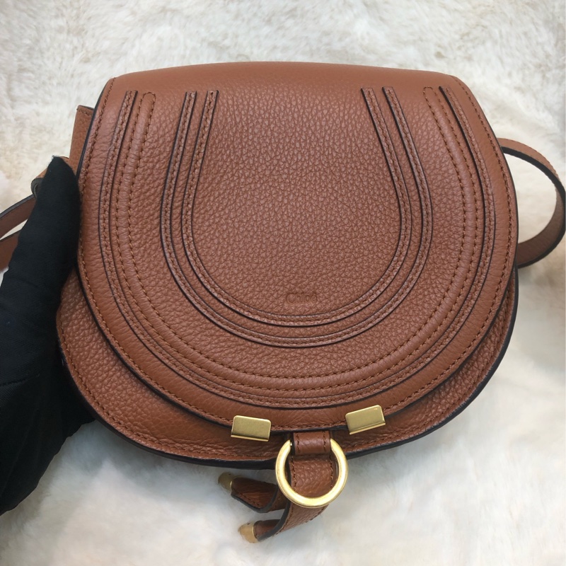 CHLOE 啡色斜孭袋 XB753-0