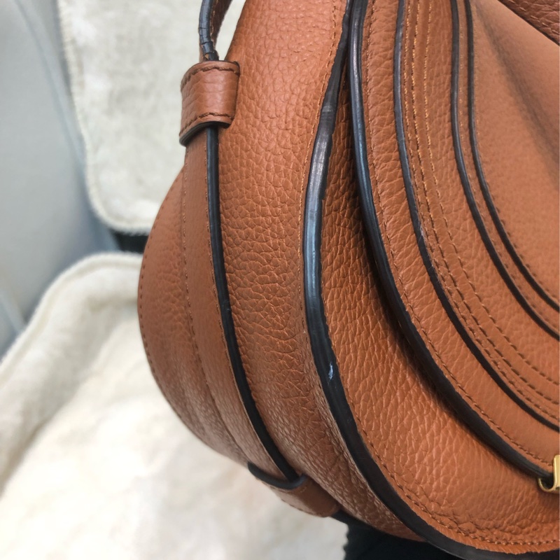 CHLOE 啡色斜孭袋 XB753-8