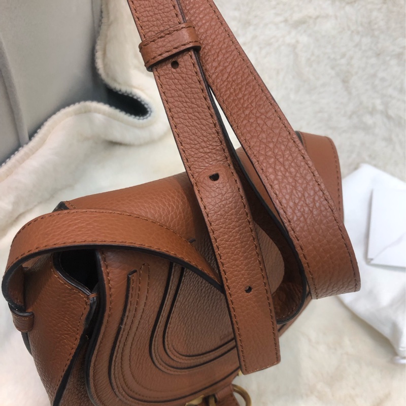 CHLOE 啡色斜孭袋 XB753-11