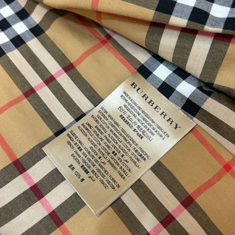 BURBERRY英國乾燥玫瑰粉超長風衣UK6-14
