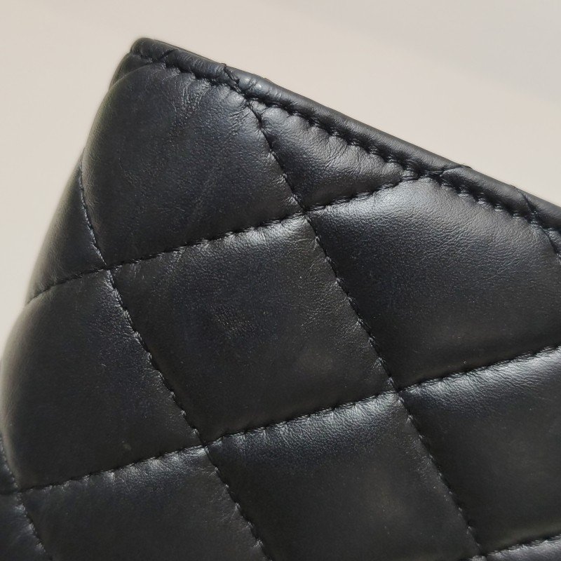 Chanel 2.55 Bag 牛皮 純色 菱格 矩形旋扣 錢包-16