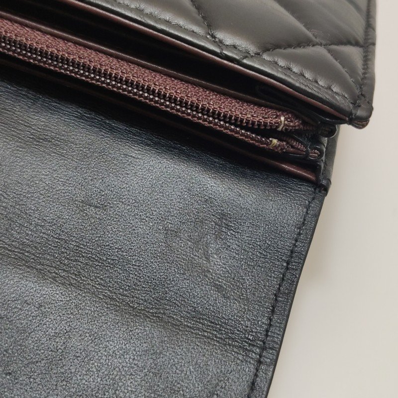 Chanel 2.55 Bag 牛皮 純色 菱格 矩形旋扣 錢包-17