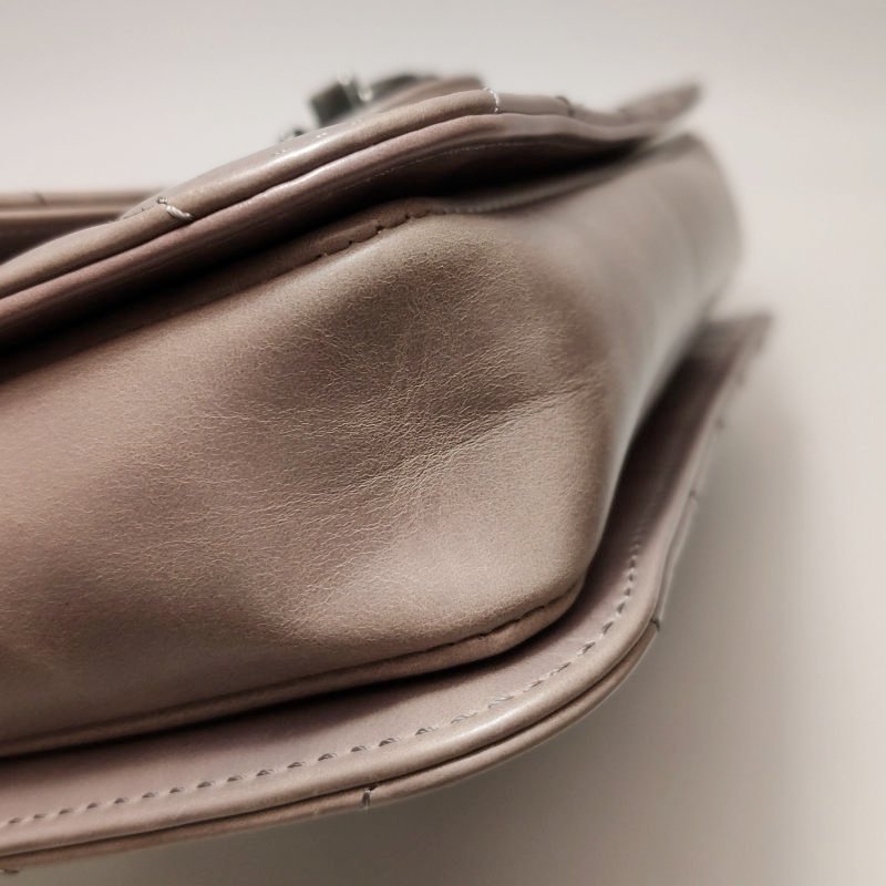 Chanel CF Bombey 孟買系列 小號 牛皮 純色 菱格 絎縫 單肩包-16