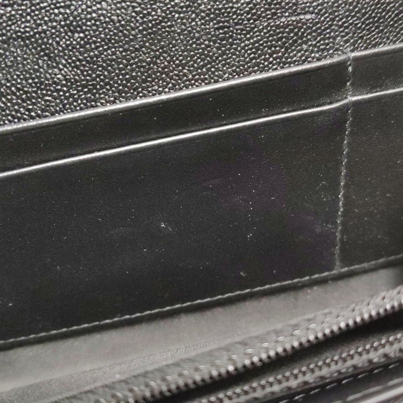 Chanel Boy Bag 牛皮 純色 菱格 絎縫 方形 雙C 鎖扣 錢包-8