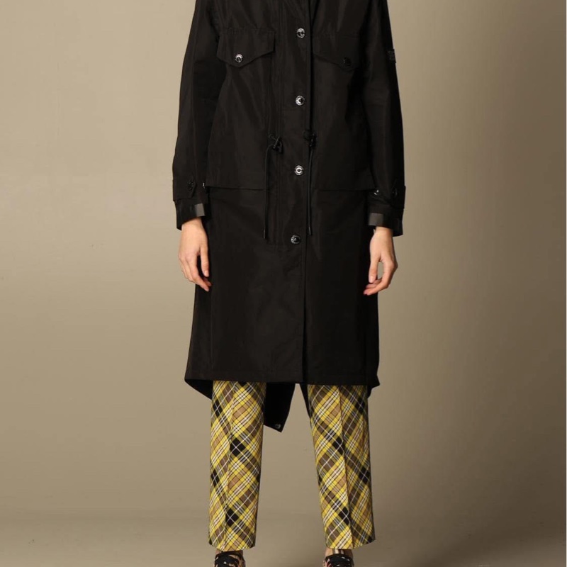 BURBERRY英國格紋羊毛褲UK6-1