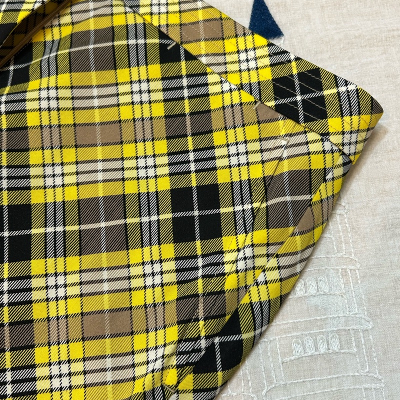 BURBERRY英國格紋羊毛褲UK6-7