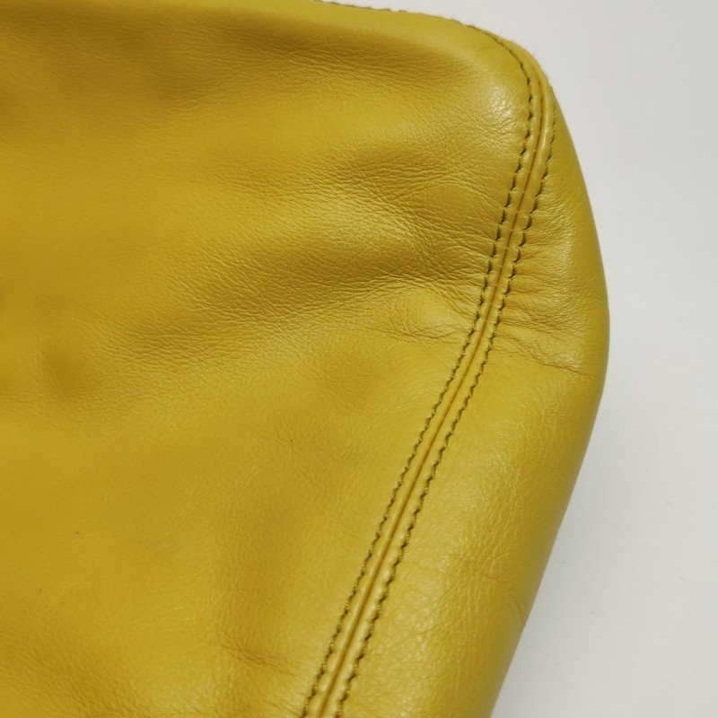 Chanel 羊皮 純色 雙C Logo 翻蓋 中古 單肩包-14