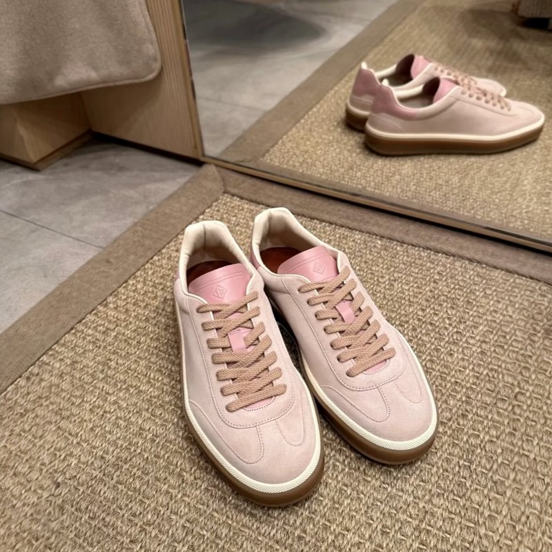 🎉新品好折扣✨Loro Piana 女款Tennis Walk 運動鞋 夏日粉紅 EU36/36.5/37/37.5/38/38.5/39/39.5/40-2