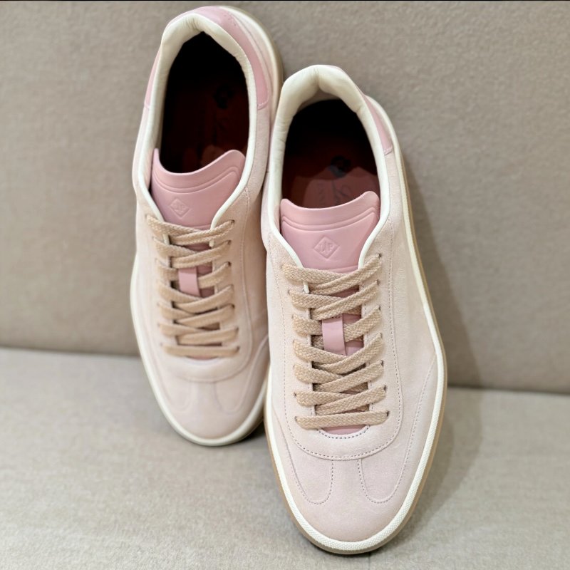 🎉新品好折扣✨Loro Piana 女款Tennis Walk 運動鞋 夏日粉紅 EU36/36.5/37/37.5/38/38.5/39/39.5/40-7
