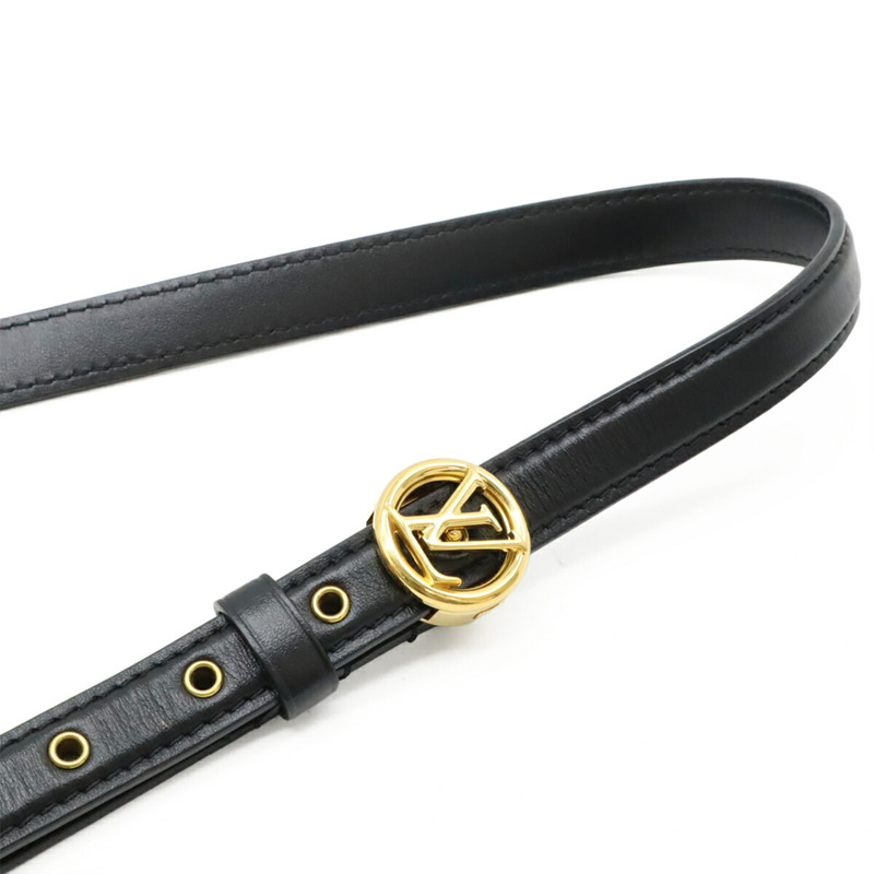 LOUIS VUITTON LV PONT 9 Pont Neuf 光滑皮革單肩包，Noir，黑色，M55948-5