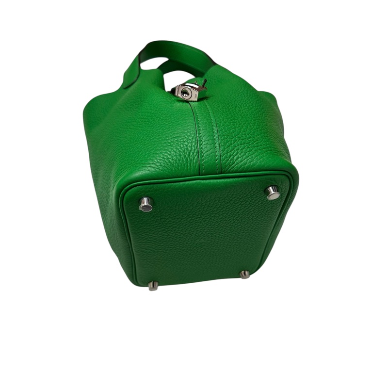 Hermès Picotin Lock 18 T/C Bamboo 竹子綠色-4