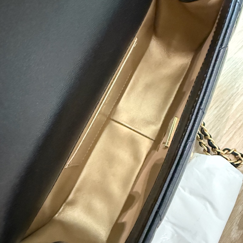 「M.Y精品」 Chanel 小香 鑲嵌珍珠調節釦 湯圓調節釦 cf20 coco20 金球大mini-17