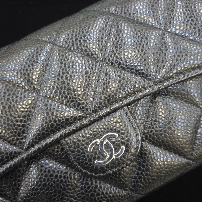 Chanel - CF長夾 (荔枝皮)-3