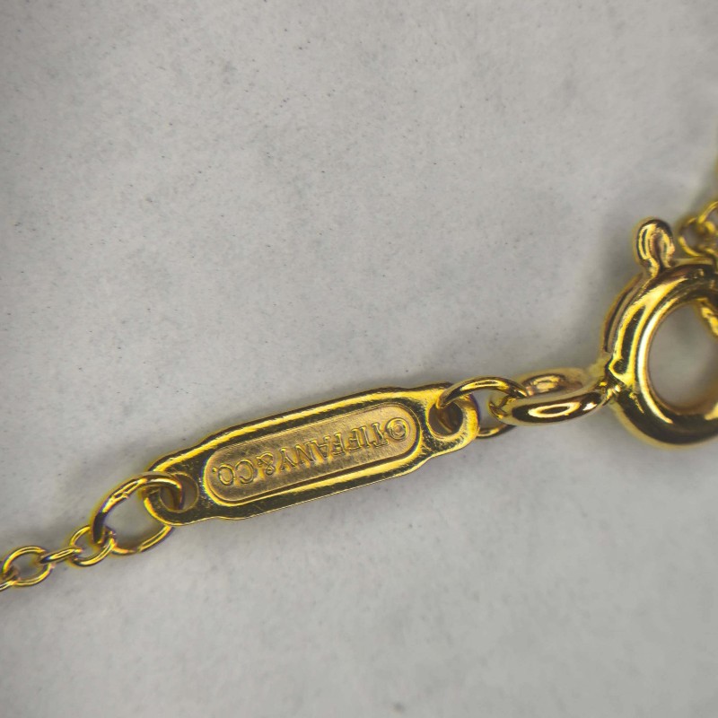 Tiffany & co 大笑臉smile玫瑰金項鏈-7