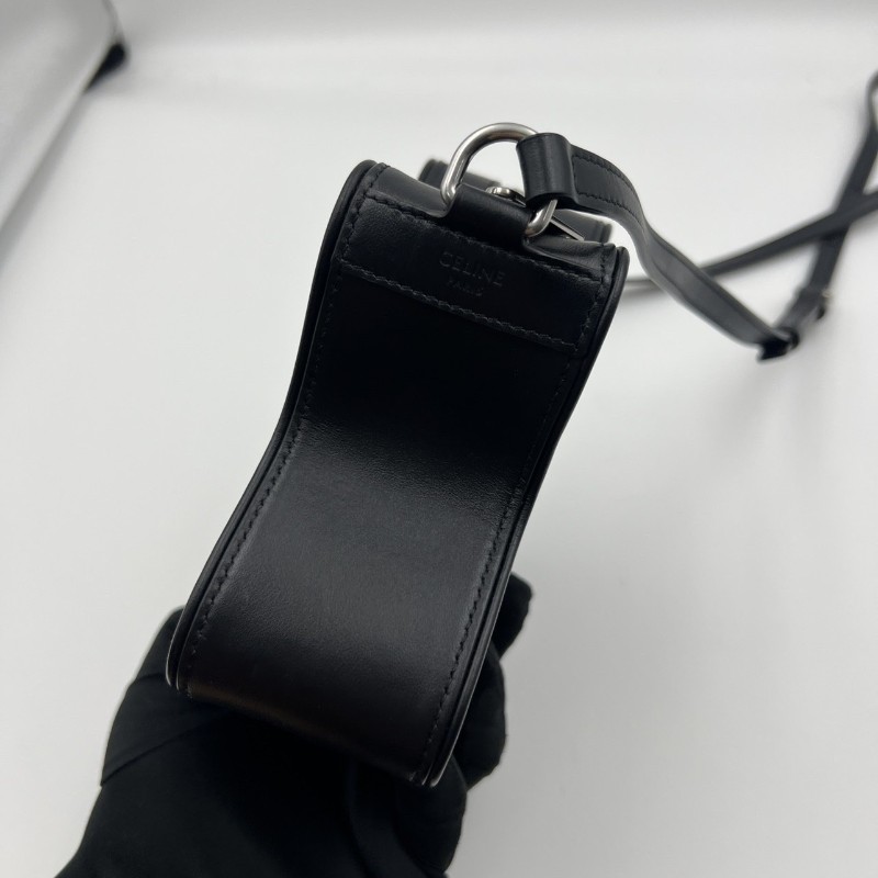 CELINE Etoile 星星包 標誌印花手提包 斜背包光滑牛皮革 小號-9