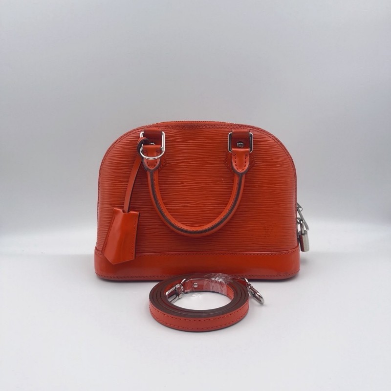 LOUIS VUITTON路易威登 Alma 貝殼BB Epi水波纹 斜背包 手提包-0