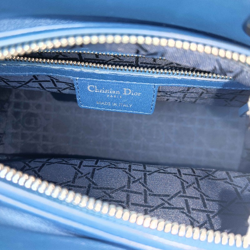 Dior迪奧 lady五格戴妃手提包 肩背包-8