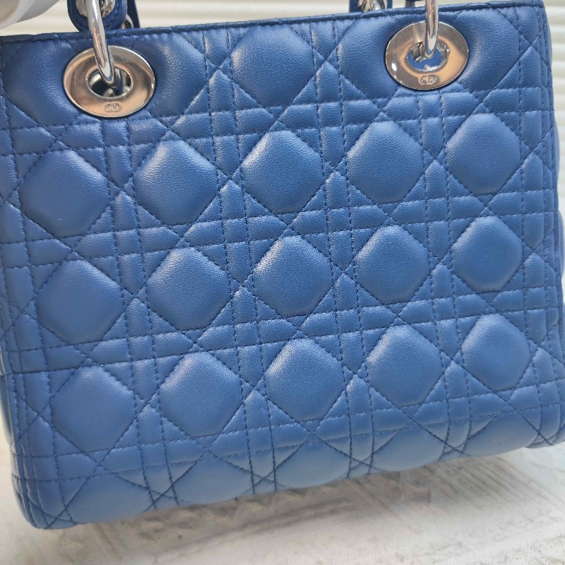 Dior迪奧 lady五格戴妃手提包 肩背包-15