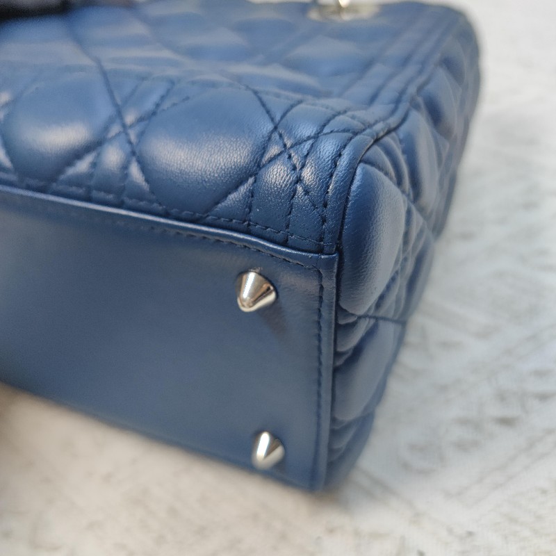 Dior迪奧 lady五格戴妃手提包 肩背包-22