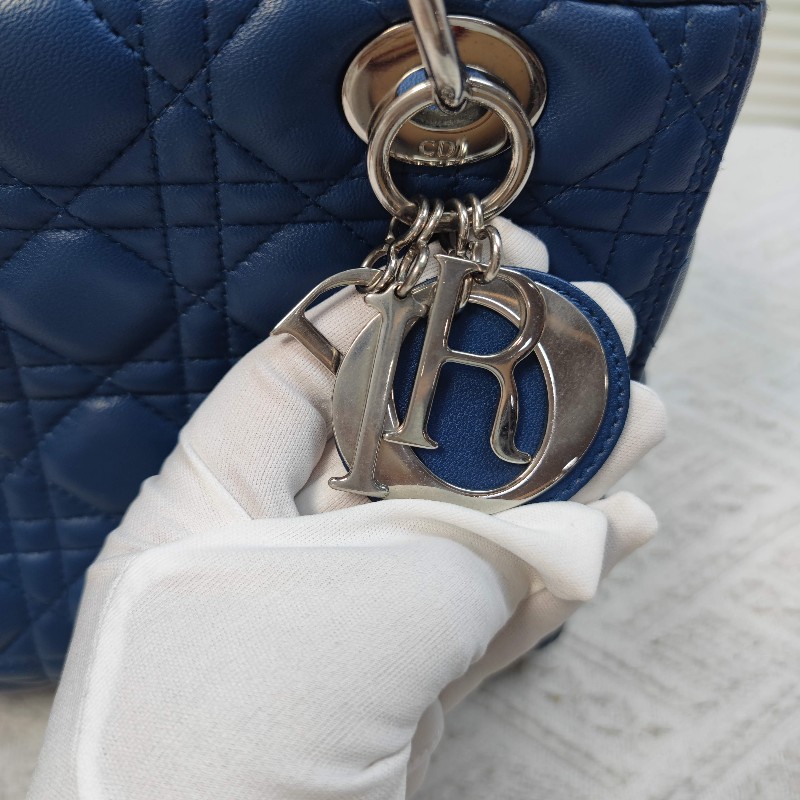 Dior迪奧 lady五格戴妃手提包 肩背包-31