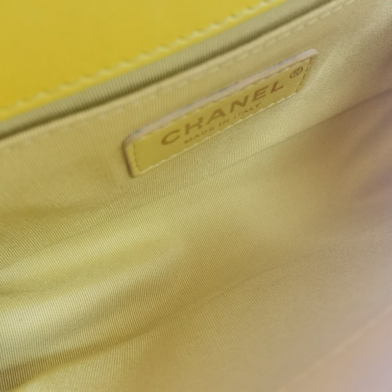 CHANEL香奈兒Leboy 17B V紋小號鏈條包 肩背包 斜背包-8