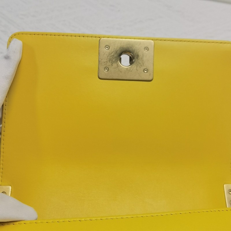 CHANEL香奈兒Leboy 17B V紋小號鏈條包 肩背包 斜背包-13