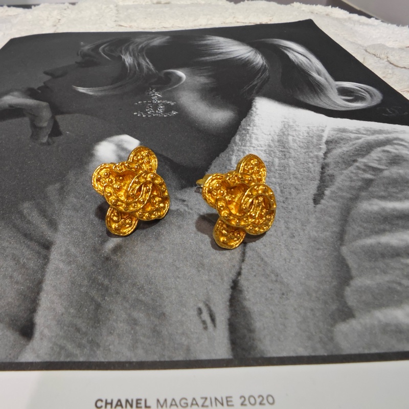 Chanel 香奈兒 葡萄藤耳夾 耳環 項鍊-6