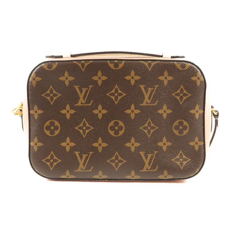 LOUIS VUITTON Monogram Saintonge金扣手挽肩背兩用袋-1
