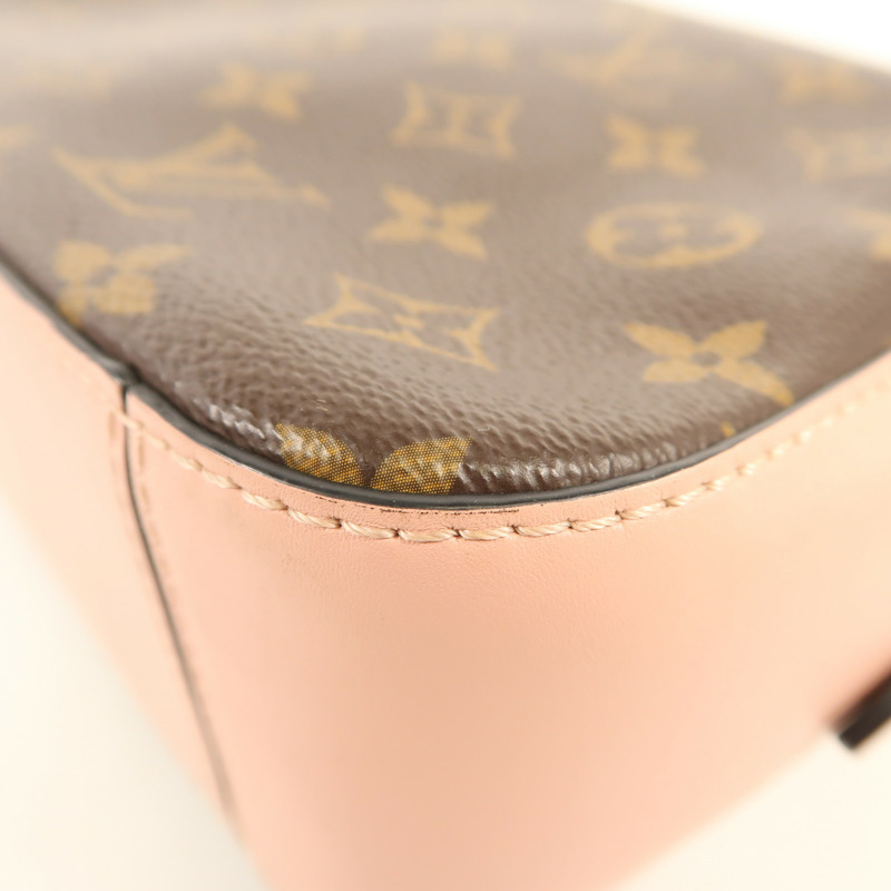 LOUIS VUITTON Monogram Saintonge金扣手挽肩背兩用袋-13