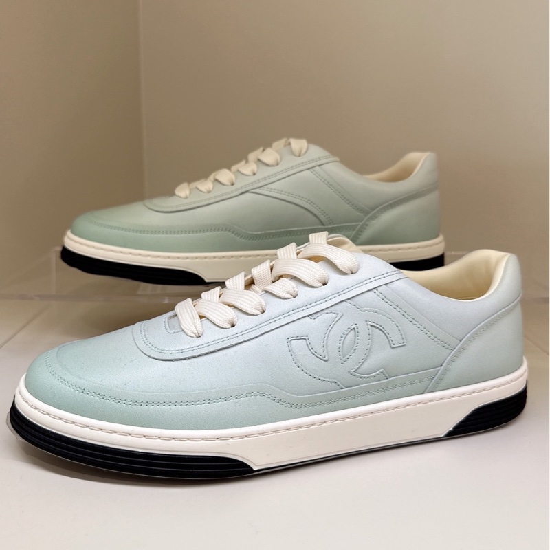 CHANEL 24k 漸層藍休閒鞋 40號 全新品-0