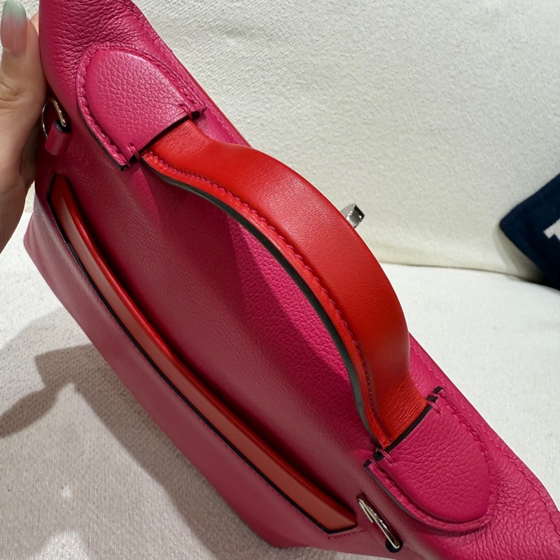 2424mini 0D/S3 墨西哥粉拼心紅色銀扣 Evercolor/-3