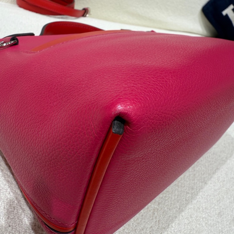 2424mini 0D/S3 墨西哥粉拼心紅色銀扣 Evercolor/-14