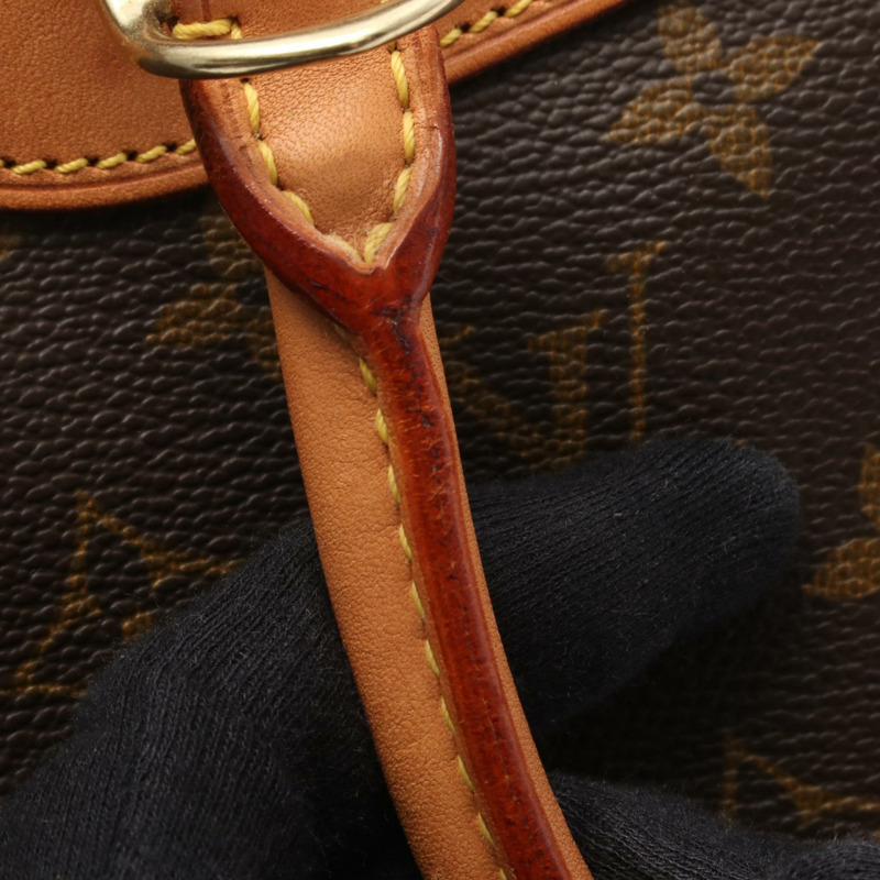 LOUIS VUITTON Deauville Bowling Vanity 手提包 M47270 Monogram 帆布 二手 女款-10