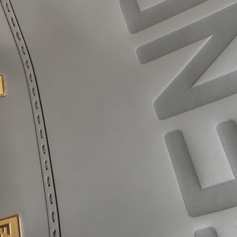 Fendi Sunshine 中號 牛皮 純色 子母 Logo 手提包 單肩包-25