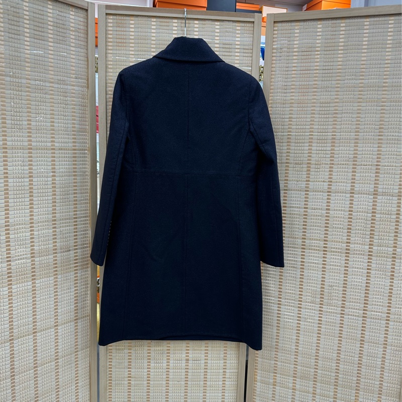 Chanel雙排扣細閃西裝領長外套 40碼-1