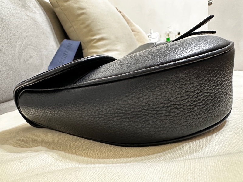 閒置品大款Dior皮革馬鞍側背腰包-4