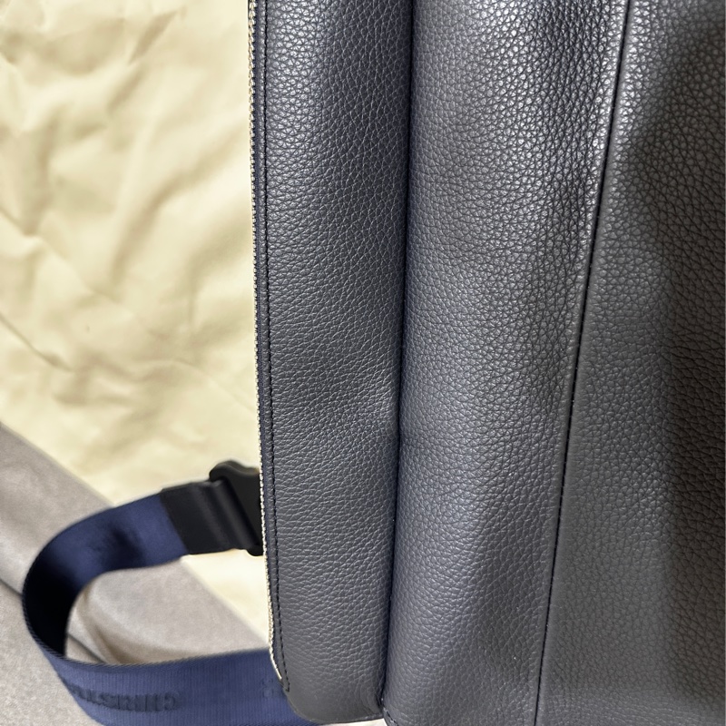 閒置品大款Dior皮革馬鞍側背腰包-7