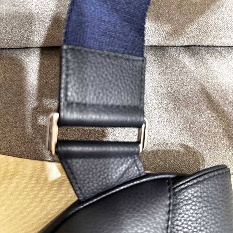 閒置品大款Dior皮革馬鞍側背腰包-17