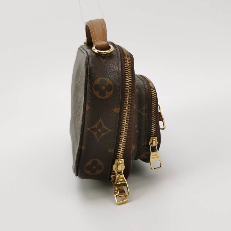 Louis Vuitton (LV) Utility 植鞣革 Monogram 印花 記者包 斜挎包 單肩包 晶片款-3