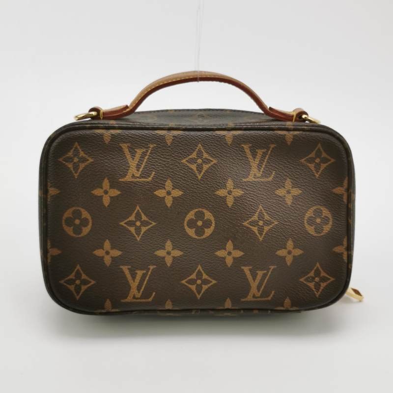 Louis Vuitton (LV) Utility 植鞣革 Monogram 印花 記者包 斜挎包 單肩包 晶片款-4