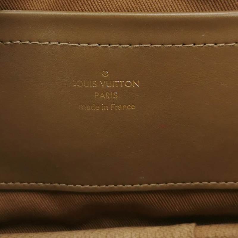 Louis Vuitton (LV) Utility 植鞣革 Monogram 印花 記者包 斜挎包 單肩包 晶片款-7
