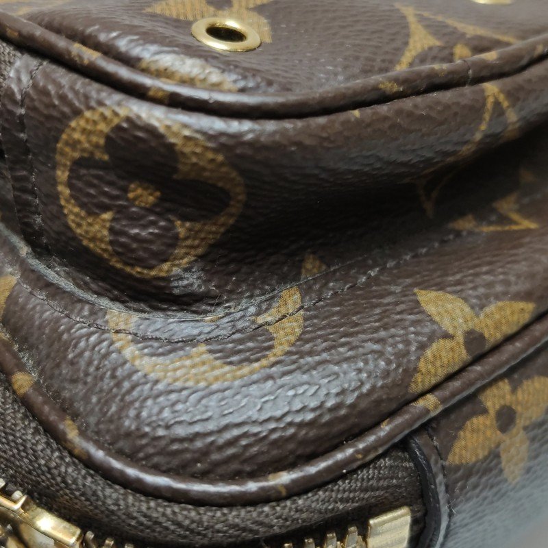 Louis Vuitton (LV) Utility 植鞣革 Monogram 印花 記者包 斜挎包 單肩包 晶片款-22