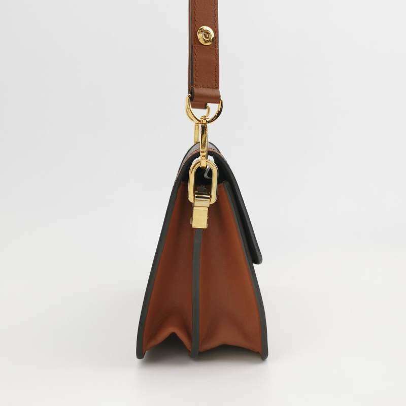 Louis Vuitton (LV) Dauphine 達芙妮 迷你 牛皮 拼色 Monogram 印花 LV搭扣 斜挎包 單肩包 芯片款-3