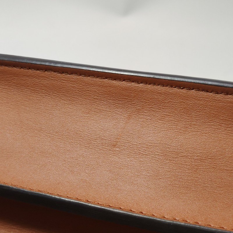 Louis Vuitton (LV) Dauphine 達芙妮 迷你 牛皮 拼色 Monogram 印花 LV搭扣 斜挎包 單肩包 芯片款-16