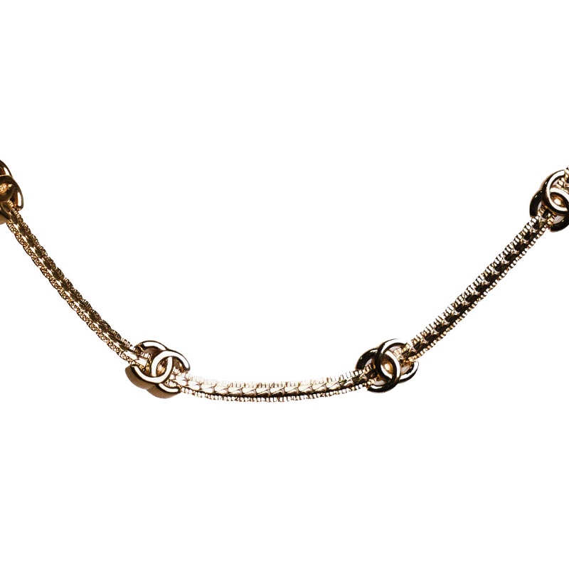 CHANEL Necklace 五花 金色-0