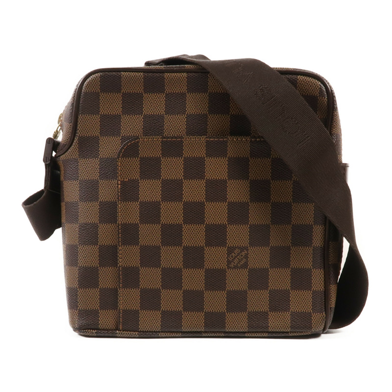 LOUIS VUITTON Damier Olav PM金扣肩背袋-0