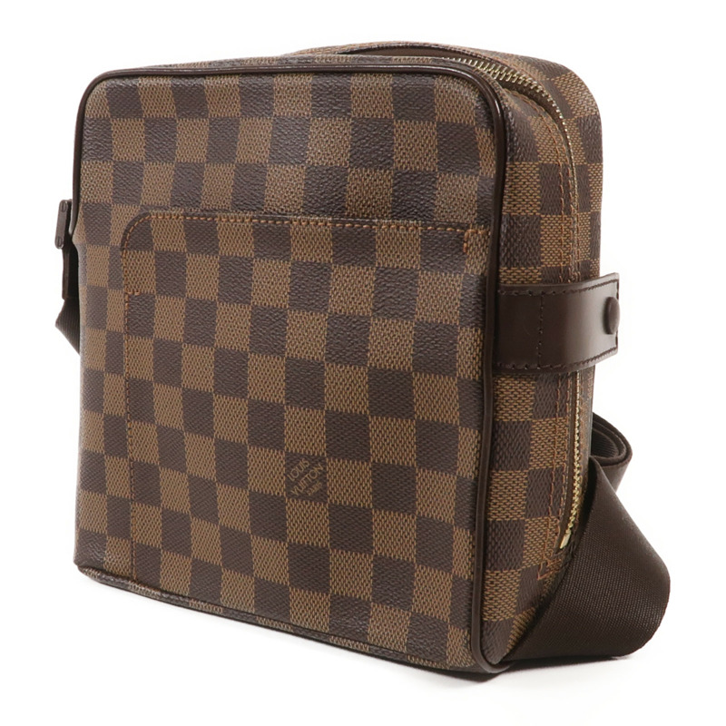 LOUIS VUITTON Damier Olav PM金扣肩背袋-2