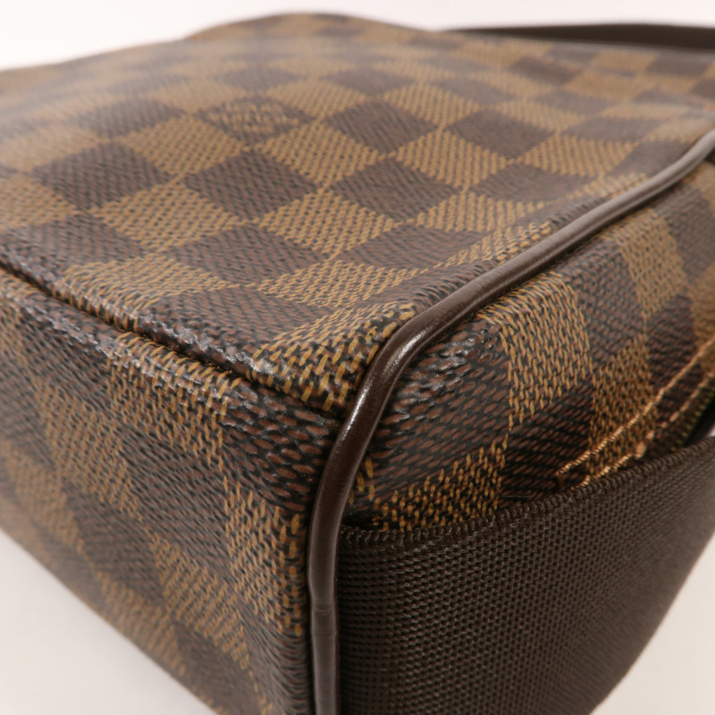LOUIS VUITTON Damier Olav PM金扣肩背袋-9